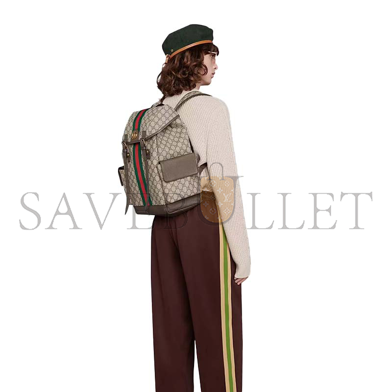 GUCCI OPHIDIA GG MEDIUM BACKPACK 598140 (24*40*16cm)